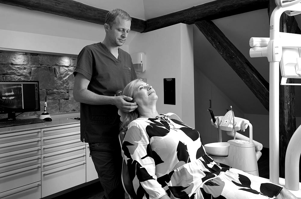Patientin wird behandelt